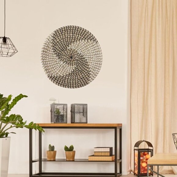Ann Lee Other - Anne Design Woven Wall Basket Set | Set of 2 | 13.38" x 13.38" x 2.75" |Seagrass